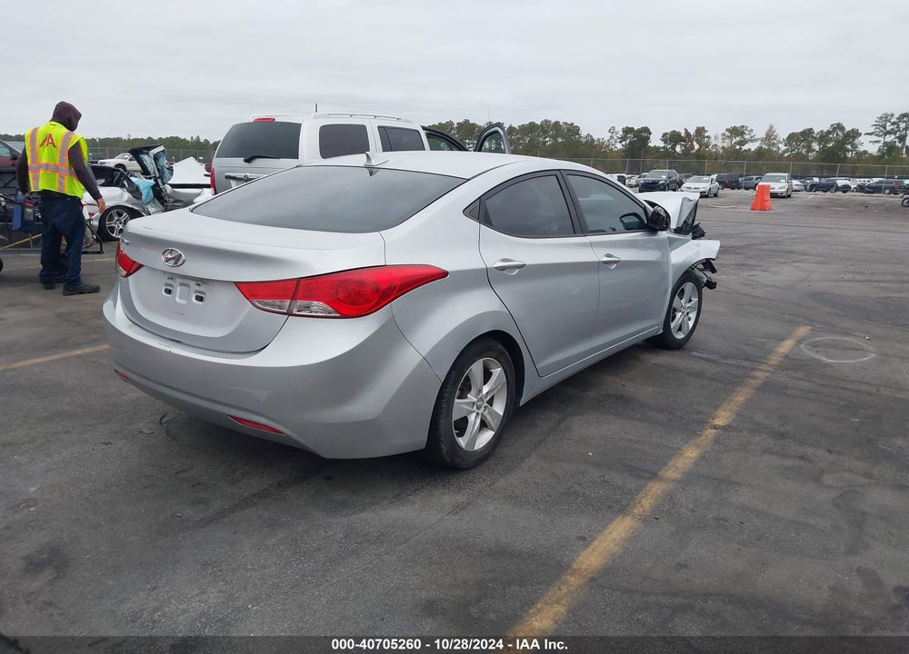 2012 HYUNDAI ELANTRA GLS VIN: 5NPDH4AE8CH069862