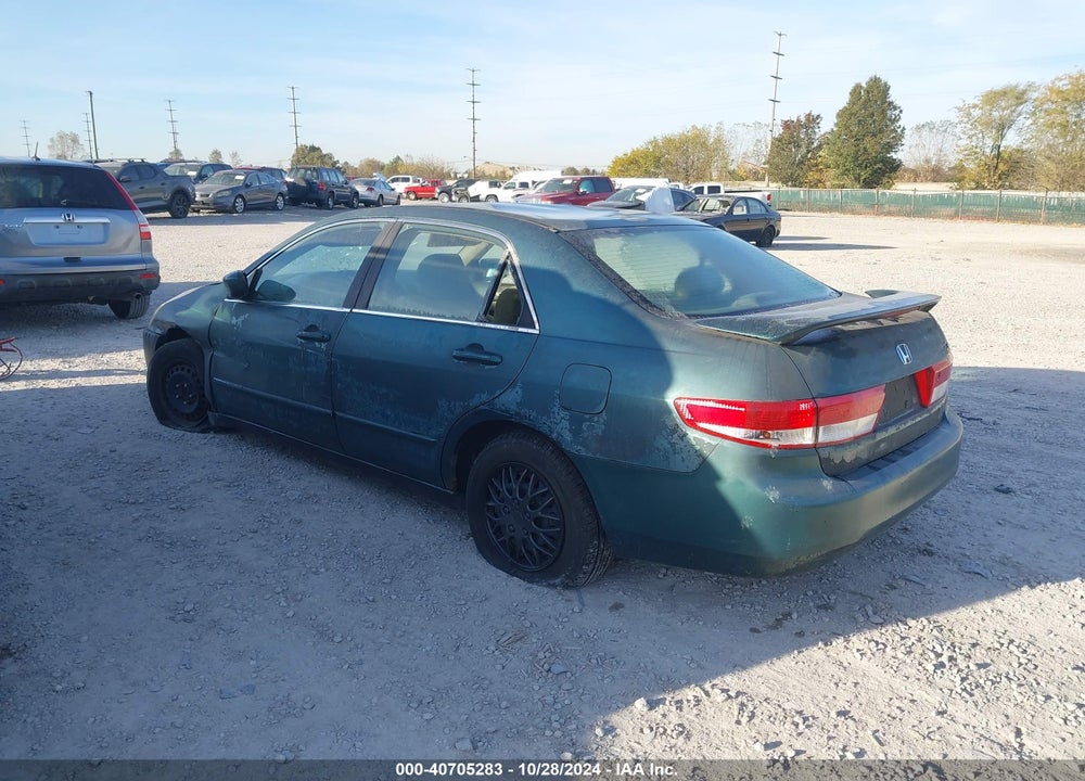 2003 HONDA ACCORD 2.4 LX VIN: 1HGCM56353A052868