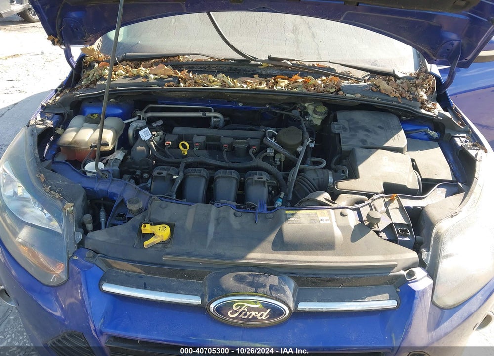 2014 FORD FOCUS TITANIUM VIN: 1FADP3J28EL127122