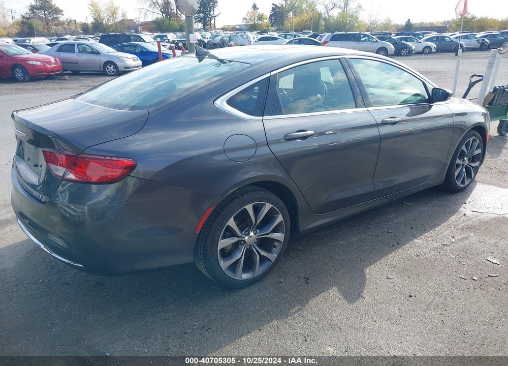 2015 CHRYSLER 200 C VIN: 1C3CCCCB5FN532511