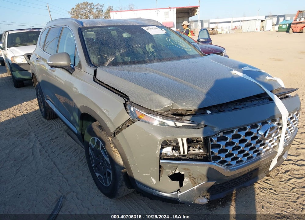 2023 HYUNDAI SANTA FE HYBRID BLUE VIN: 5NMS2DA16PH001701