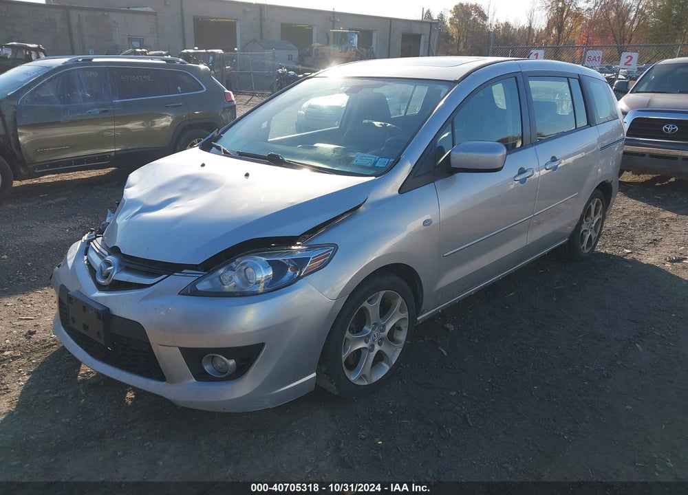 2008 MAZDA 5 GRAND TOURING VIN: JM1CR29L180302694
