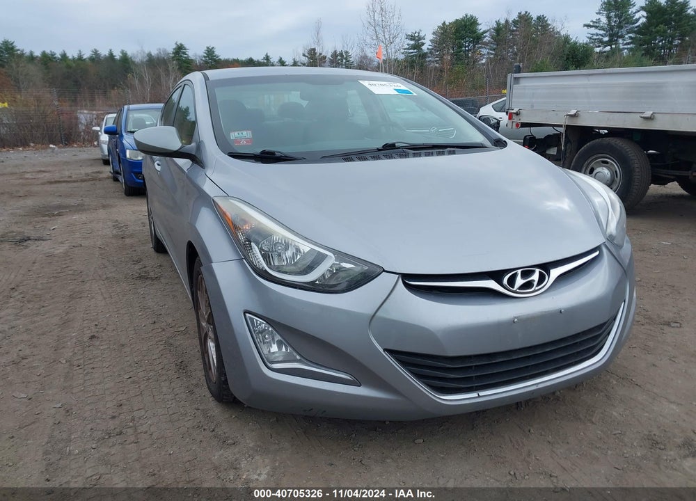 2016 HYUNDAI ELANTRA SE VIN: 5NPDH4AE4GH762949