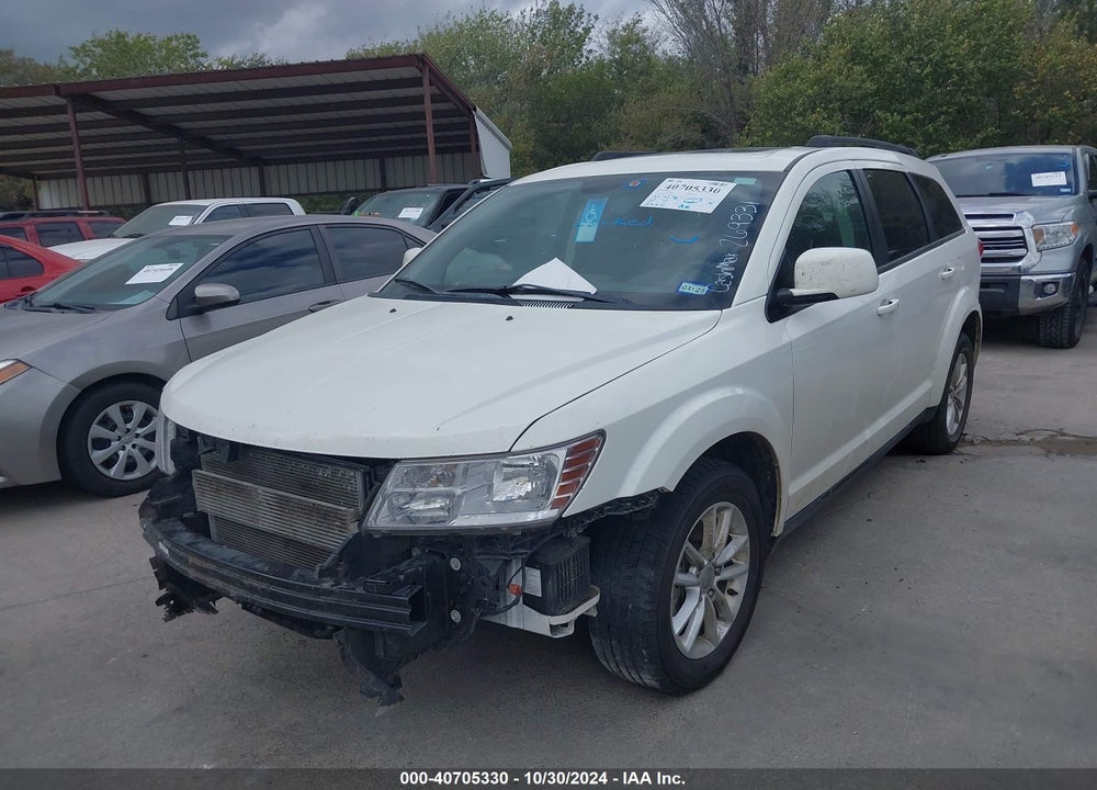 2014 DODGE JOURNEY SXT VIN: 3C4PDDBG8ET269331