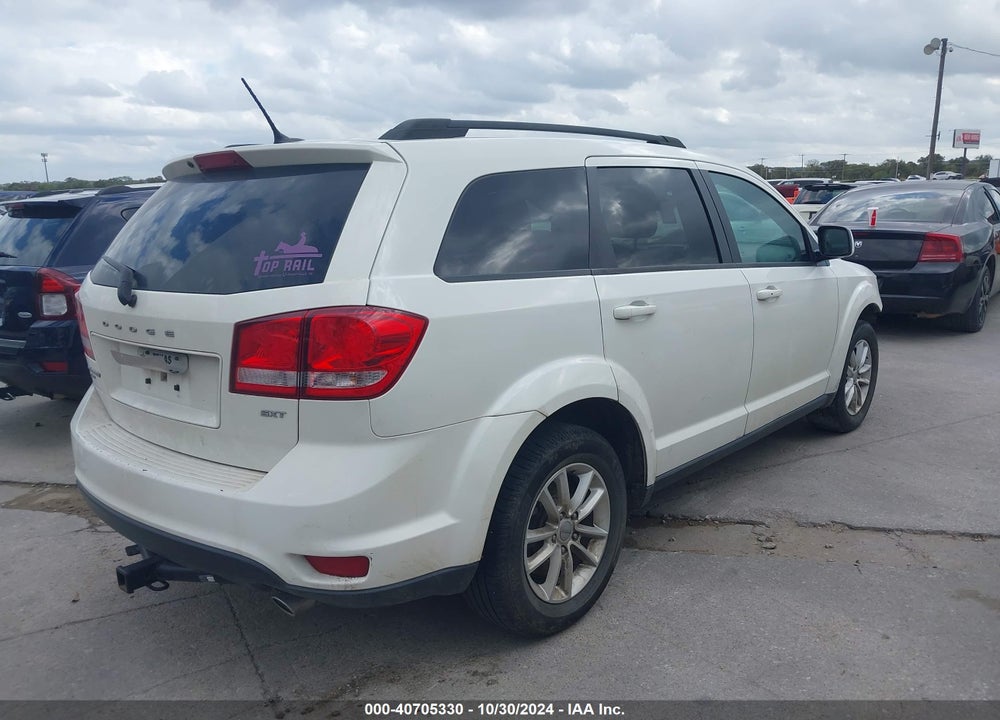 2014 DODGE JOURNEY SXT VIN: 3C4PDDBG8ET269331