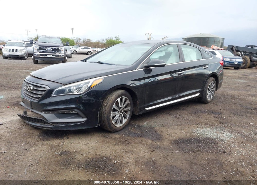 2015 HYUNDAI SONATA SPORT VIN: 5NPE34AF6FH086935