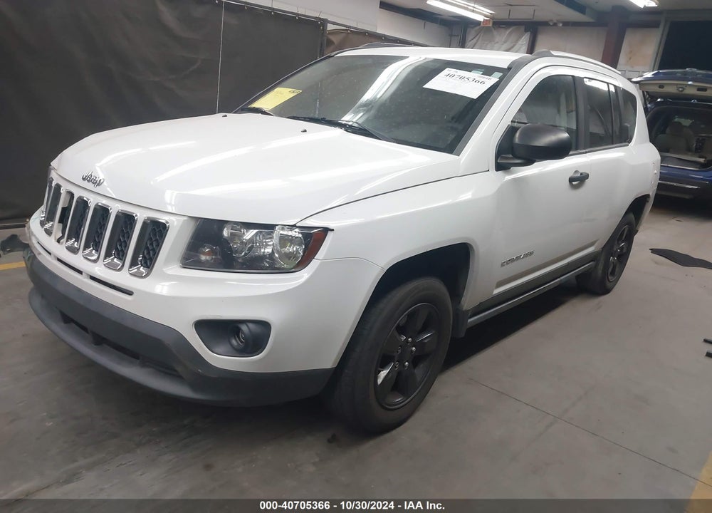 2016 JEEP COMPASS SPORT VIN: 1C4NJCBB5GD785072