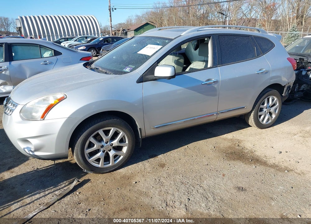 2013 NISSAN ROGUE SV W/SL PKG VIN: JN8AS5MV9DW635324