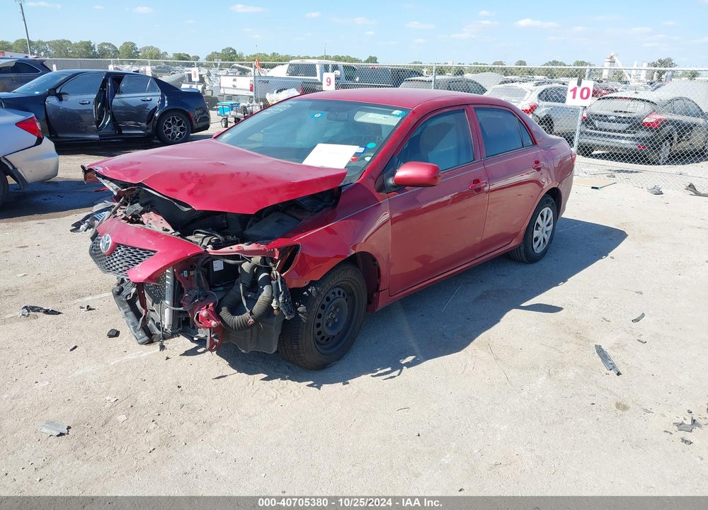 2010 TOYOTA COROLLA LE VIN: 1NXBU4EE6AZ210357