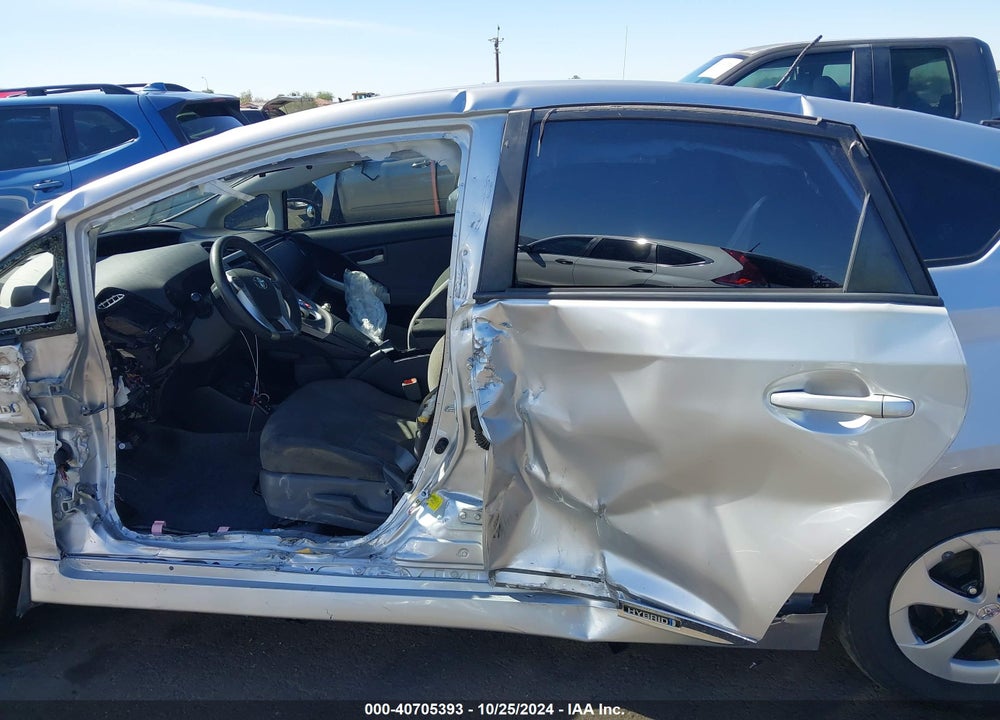 2015 TOYOTA PRIUS TWO VIN: JTDKN3DU7F1898270