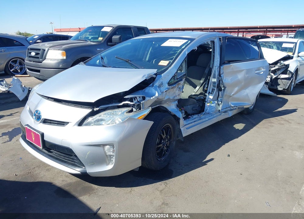 2015 TOYOTA PRIUS TWO VIN: JTDKN3DU7F1898270