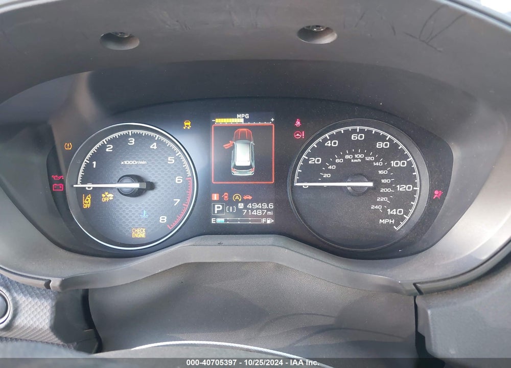 2019 SUBARU FORESTER VIN: JF2SKACC8KH540555