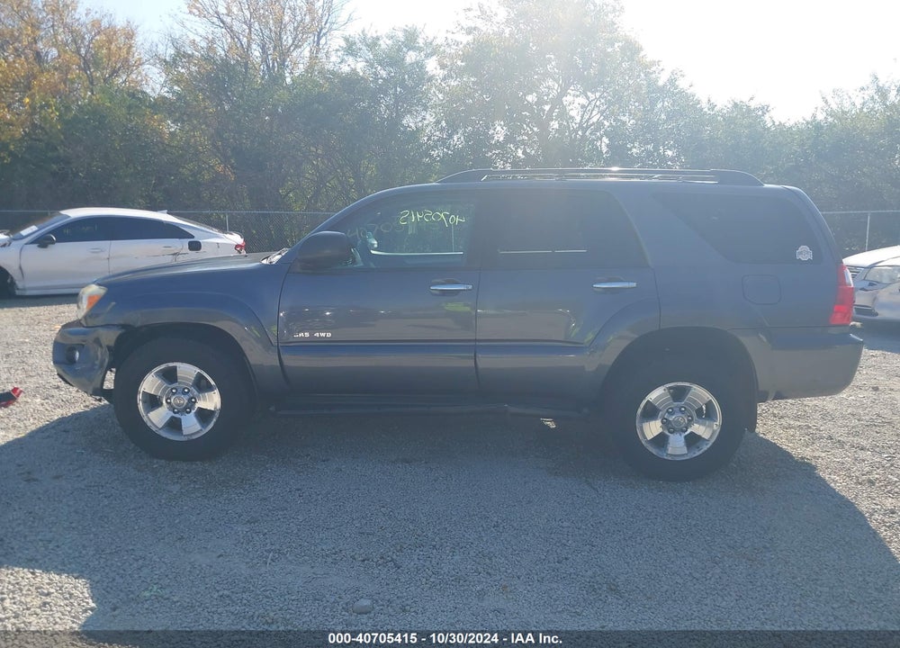 2007 TOYOTA 4RUNNER SR5 V6 VIN: JTEBU14R278099309