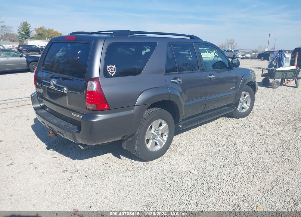 2007 TOYOTA 4RUNNER SR5 V6 VIN: JTEBU14R278099309