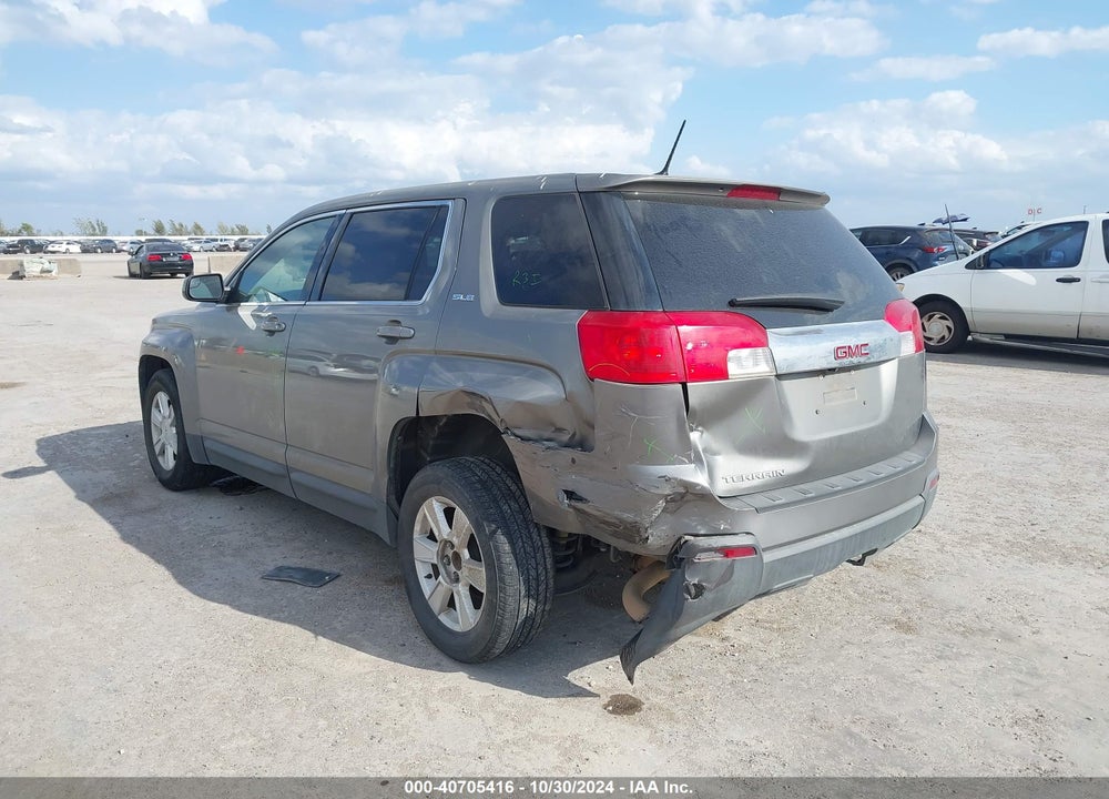 2012 GMC TERRAIN SLE-1 VIN: 2GKALMEK4C6390730