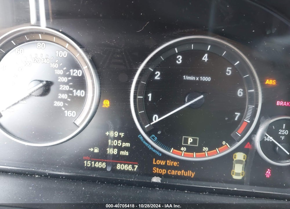 2013 BMW 528I VIN: WBAXG5C54DDY33424