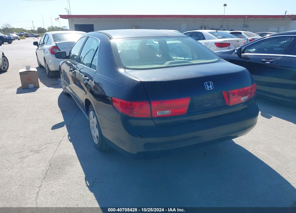 2005 HONDA ACCORD 2.4 LX VIN: 1HGCM56435L005306