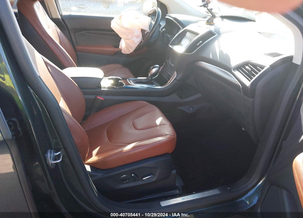 2015 FORD EDGE TITANIUM VIN: 2FMTK4K88FBC08955
