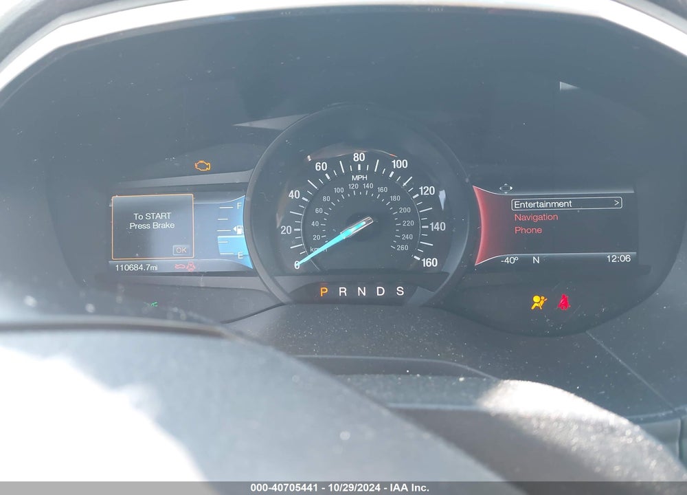 2015 FORD EDGE TITANIUM VIN: 2FMTK4K88FBC08955