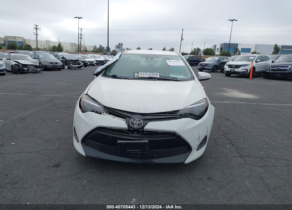 2019 TOYOTA COROLLA LE VIN: 5YFBURHE0KP910967