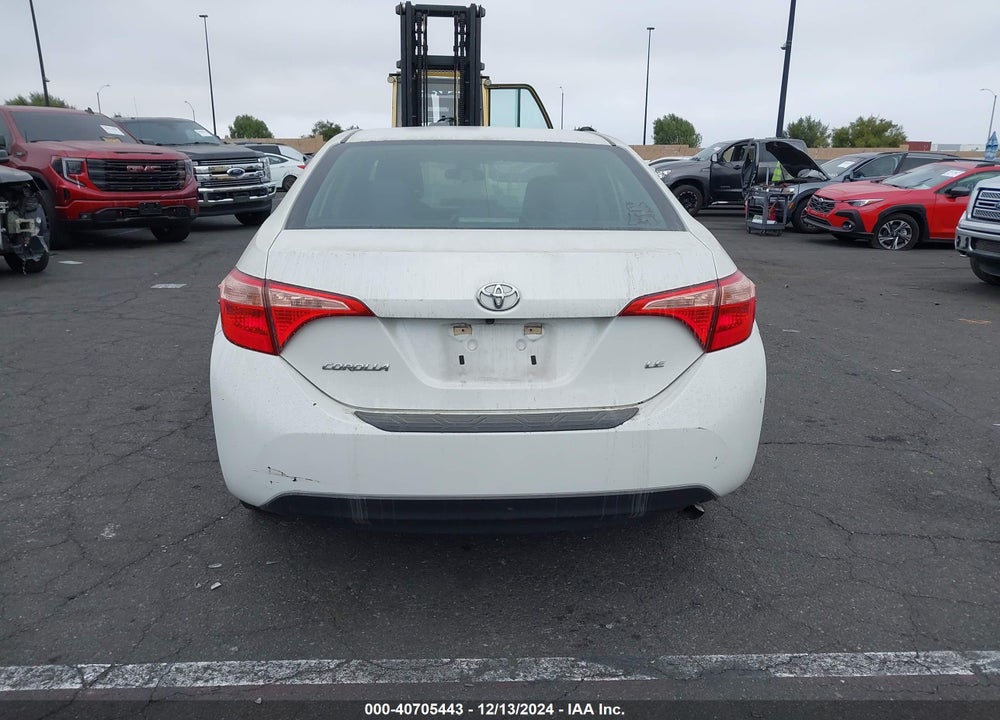2019 TOYOTA COROLLA LE VIN: 5YFBURHE0KP910967