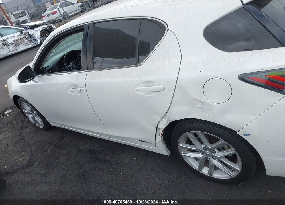 2016 LEXUS CT 200H VIN: JTHKD5BHXG2269567