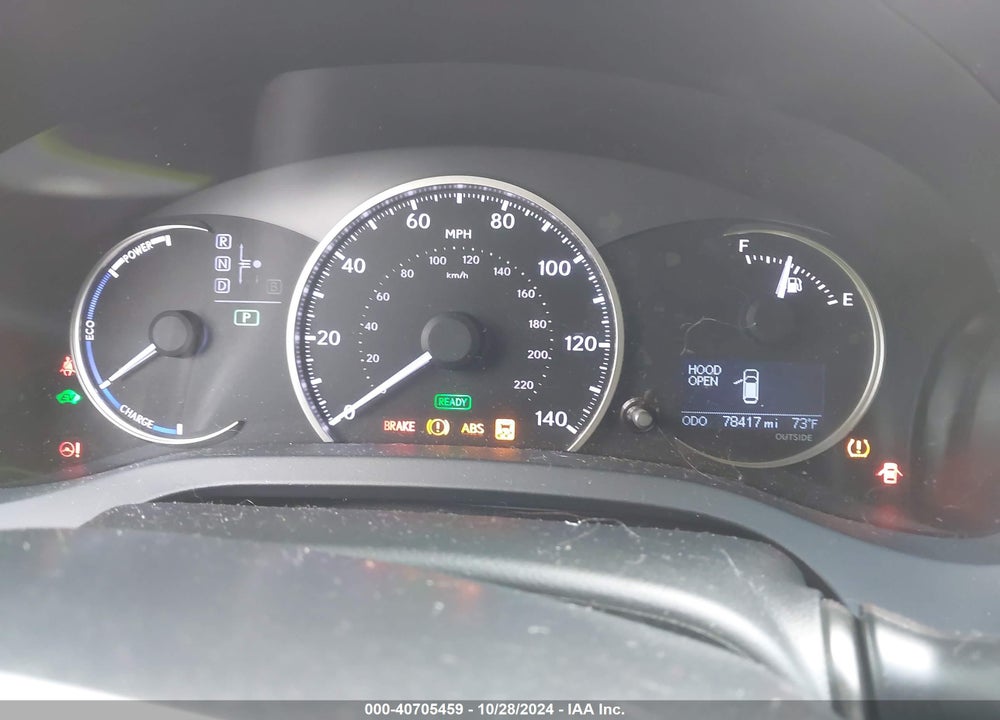 2016 LEXUS CT 200H VIN: JTHKD5BHXG2269567