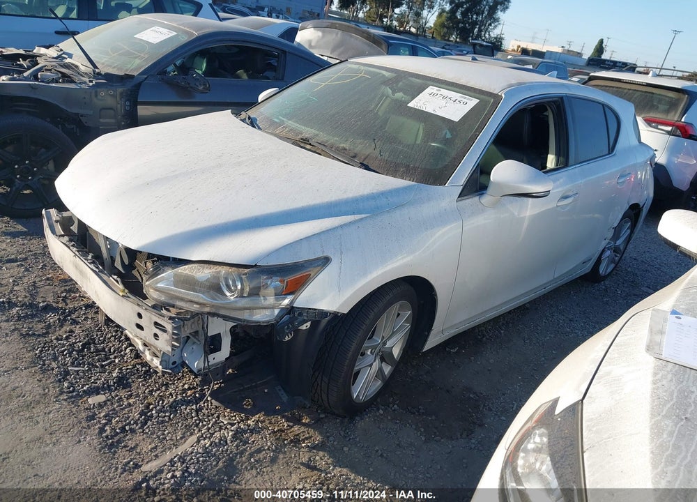 2016 LEXUS CT 200H VIN: JTHKD5BHXG2269567