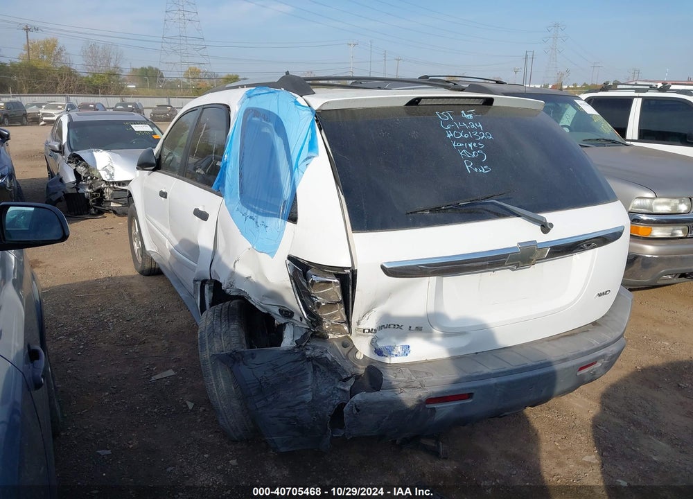 2005 CHEVROLET EQUINOX LS VIN: 2CNDL23F856061322