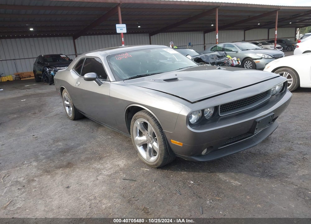 2012 DODGE CHALLENGER R/T VIN: 2C3CDYBT5CH243928