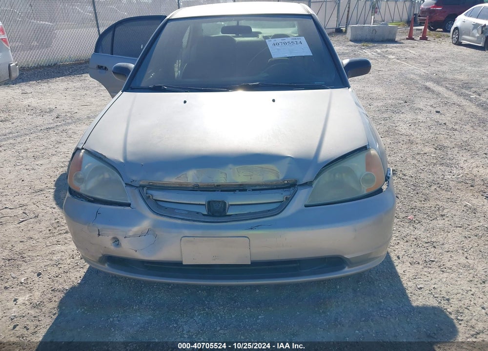 2002 HONDA CIVIC LX VIN: 2HGES16552H599633