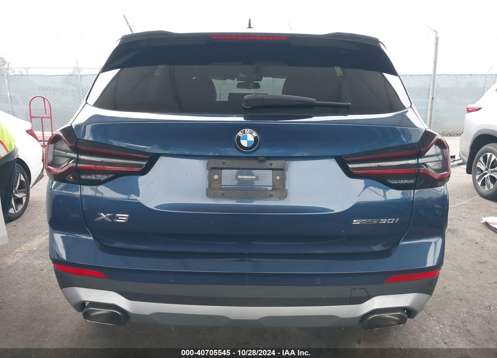 2022 BMW X3 SDRIVE30I VIN: 5UX43DP04N9K69352