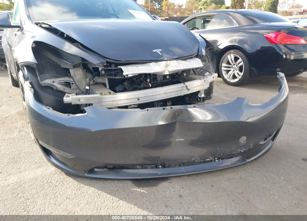 2021 TESLA MODEL Y LONG RANGE DUAL MOTOR ALL-WHEEL DRIVE VIN: 5YJYGDEEXMF283136