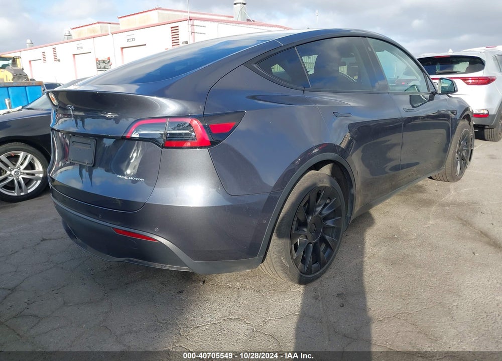 2021 TESLA MODEL Y LONG RANGE DUAL MOTOR ALL-WHEEL DRIVE VIN: 5YJYGDEEXMF283136