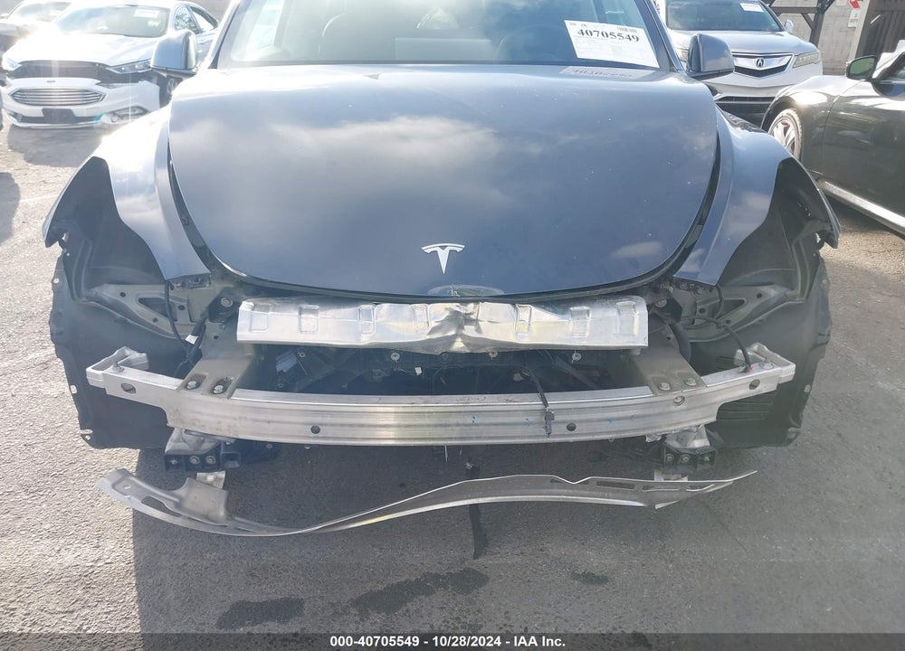 2021 TESLA MODEL Y LONG RANGE DUAL MOTOR ALL-WHEEL DRIVE VIN: 5YJYGDEEXMF283136