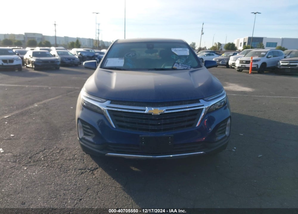 2022 CHEVROLET EQUINOX FWD LT VIN: 3GNAXKEV3NL194136