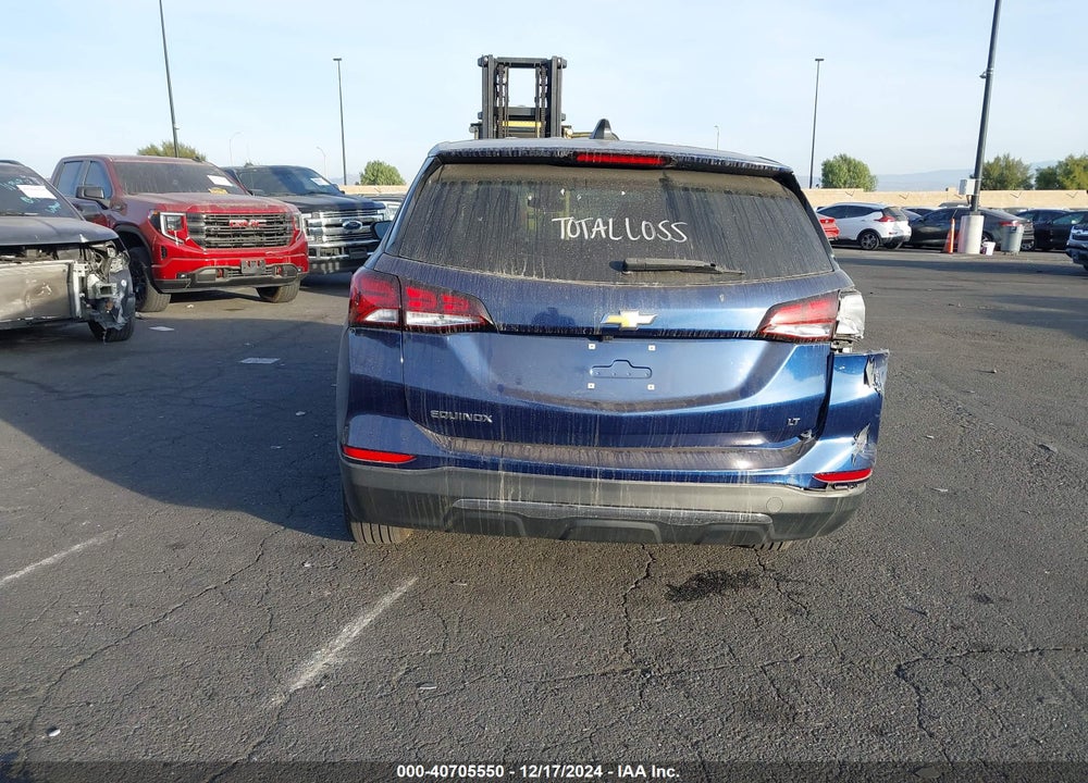 2022 CHEVROLET EQUINOX FWD LT VIN: 3GNAXKEV3NL194136