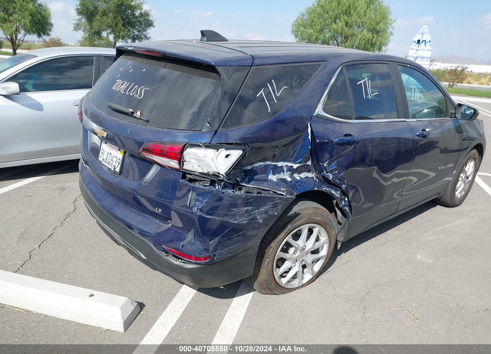 2022 CHEVROLET EQUINOX FWD LT VIN: 3GNAXKEV3NL194136