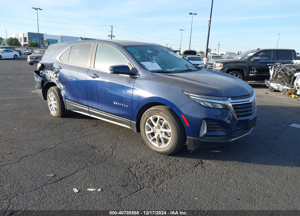 2022 CHEVROLET EQUINOX FWD LT VIN: 3GNAXKEV3NL194136