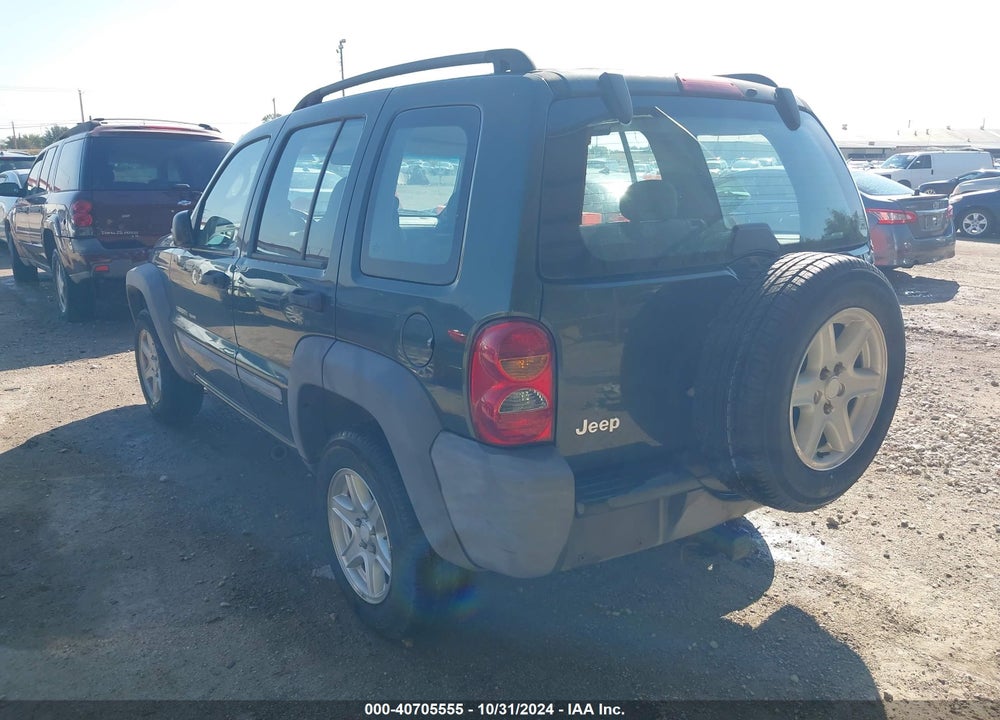2002 JEEP LIBERTY SPORT VIN: 1J8GK48K72W205474