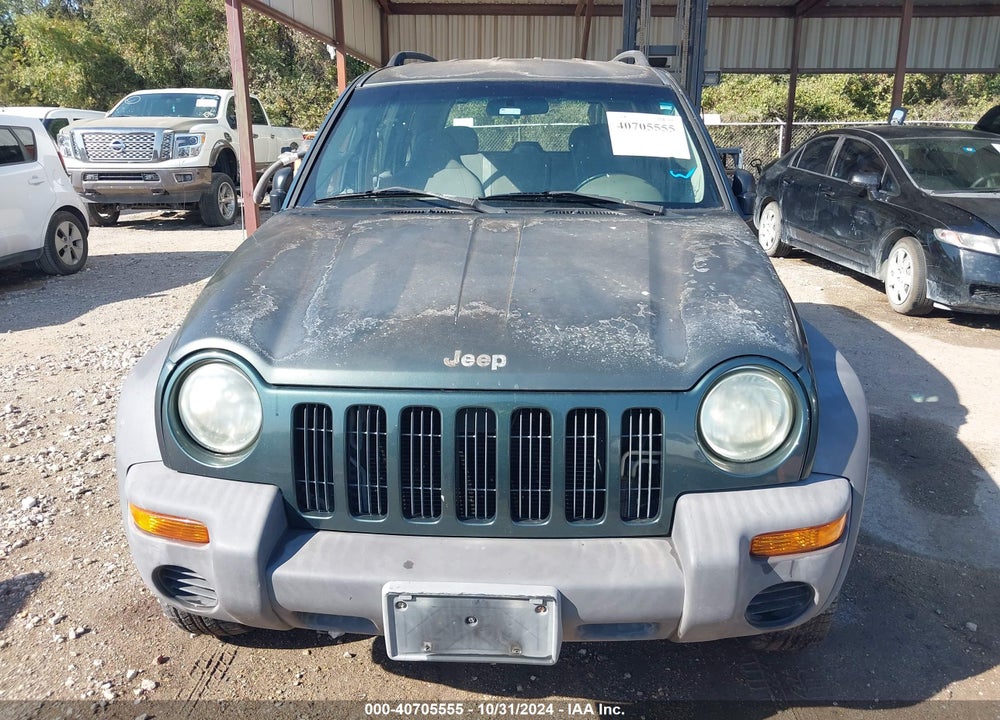 2002 JEEP LIBERTY SPORT VIN: 1J8GK48K72W205474