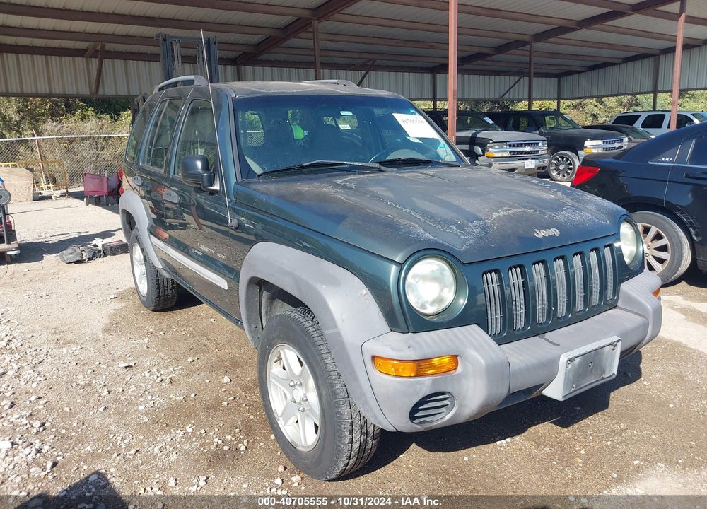 2002 JEEP LIBERTY SPORT VIN: 1J8GK48K72W205474