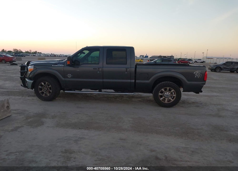 2015 FORD F-250 LARIAT VIN: 1FT7W2BT8FEC53014