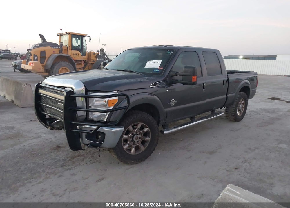 2015 FORD F-250 LARIAT VIN: 1FT7W2BT8FEC53014