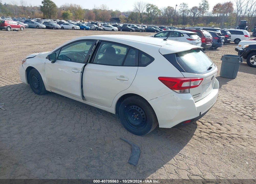 2018 SUBARU IMPREZA 2.0I VIN: 4S3GTAA61J3705467