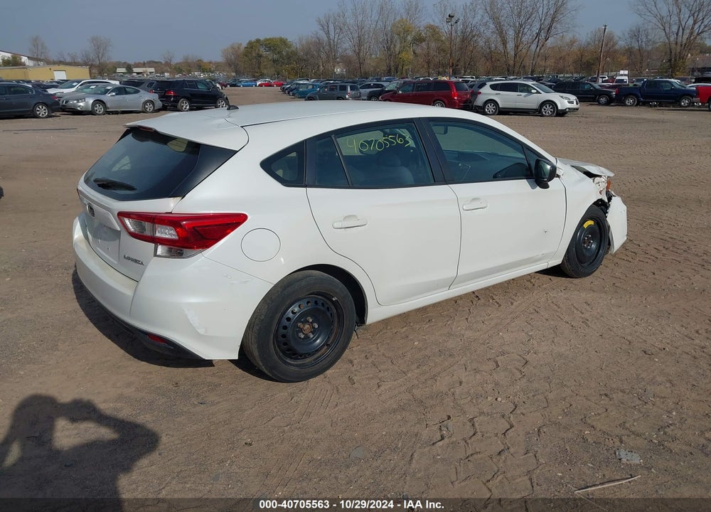 2018 SUBARU IMPREZA 2.0I VIN: 4S3GTAA61J3705467