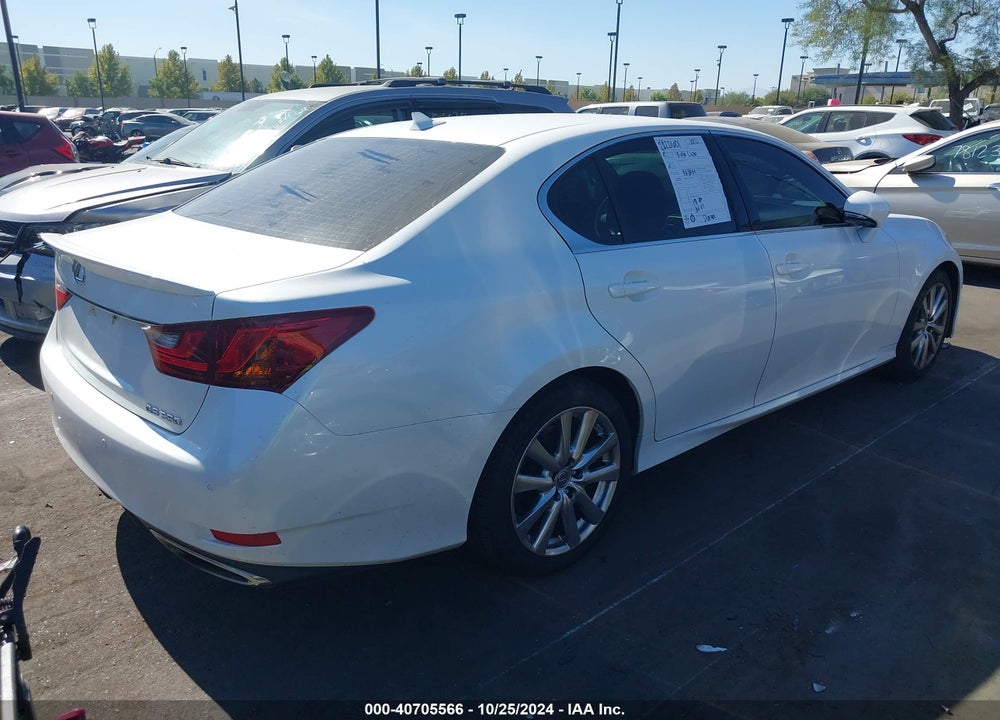 2013 LEXUS GS 350 VIN: JTHBE1BL3D5019656