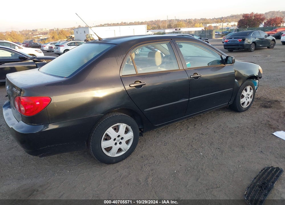 2005 TOYOTA COROLLA LE VIN: JTDBR32E450054451