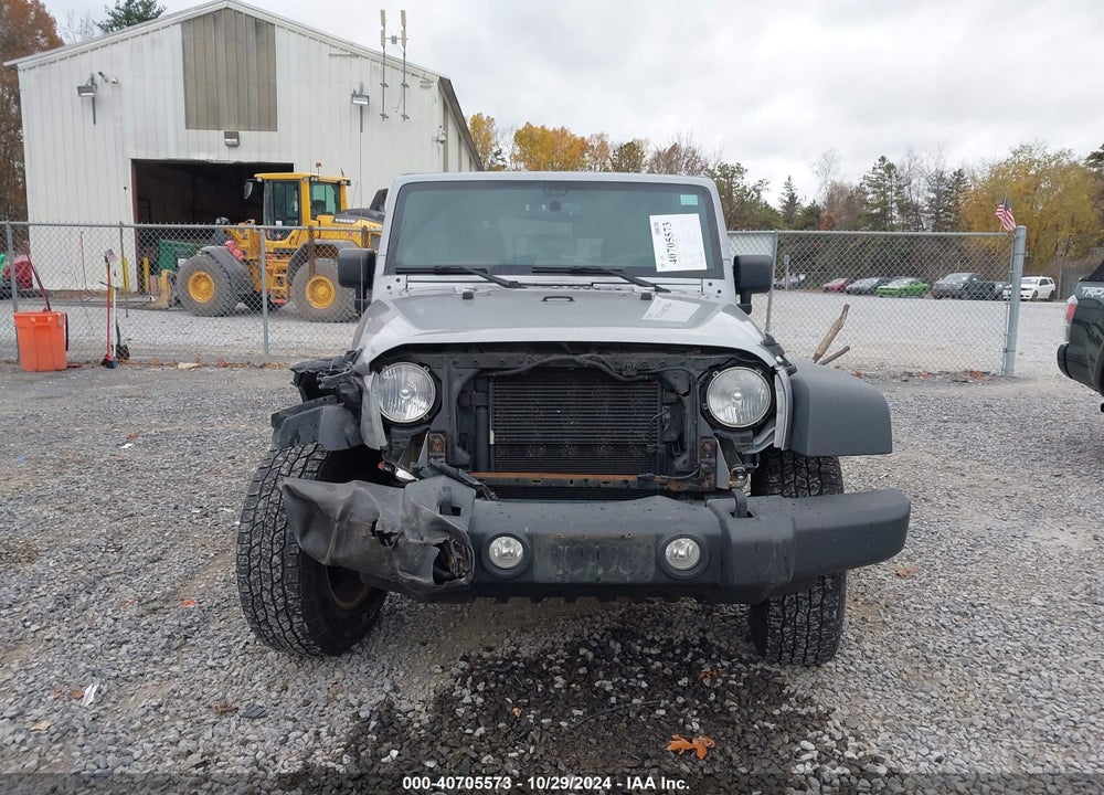 2013 JEEP WRANGLER SPORT VIN: 1C4AJWAG0DL691812