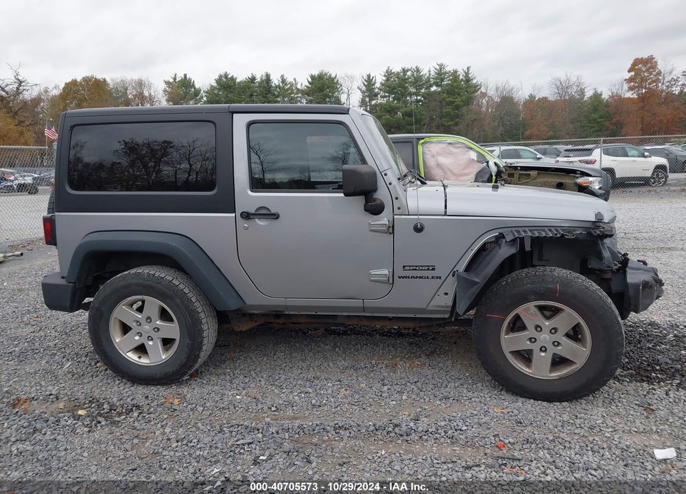 2013 JEEP WRANGLER SPORT VIN: 1C4AJWAG0DL691812